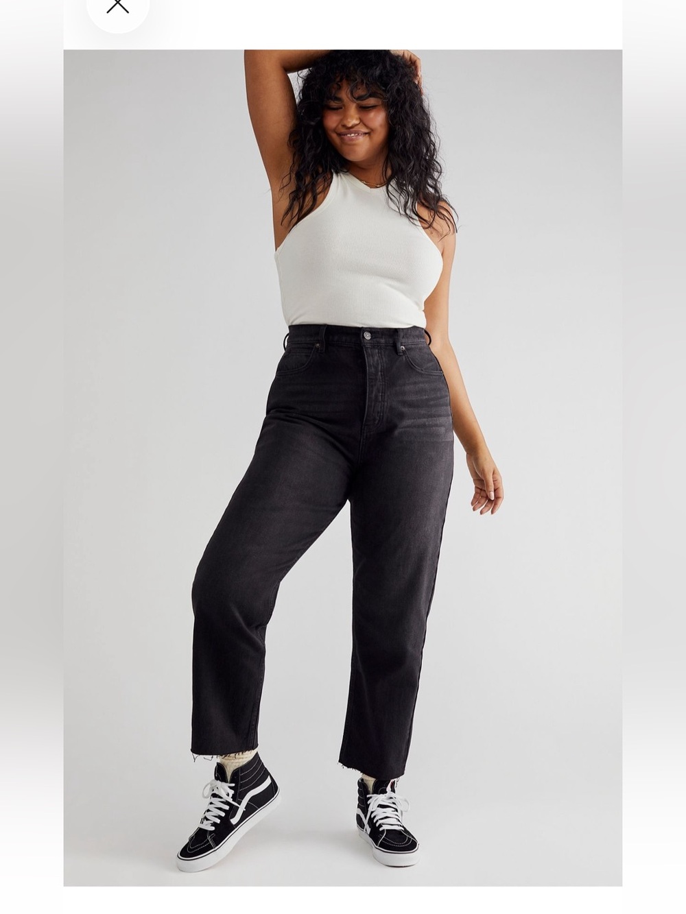 Free People Curvy Georgine Mom Jeans size 32